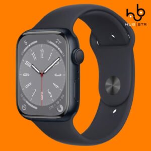 Apple Watch Series 8 (2022) GPS 41 mm - Alumínio Midnight - Bracelete desportiva Preto (Grade A)