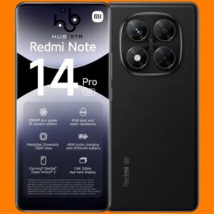 XIAOMI REDMI NOTE 14 PRO 5G 256Gb PRETO